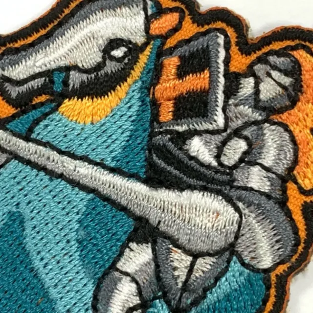 【A-ONE 匯旺】鐵甲武士 歐洲刺繡貼布 中古世紀 黑騎士 電繡貼 背膠補丁 背膠刺繡背膠補丁(NO.285)