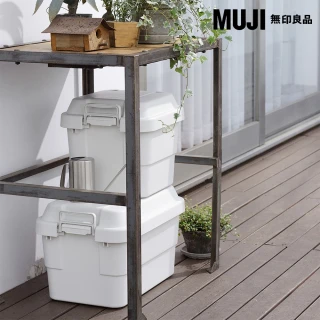 【MUJI 無印良品】耐壓收納箱/大