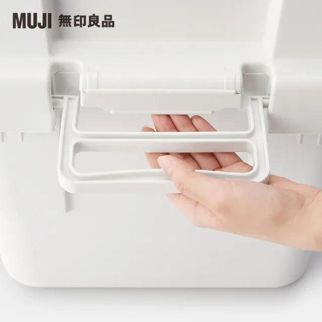 【MUJI 無印良品】耐壓收納箱/大