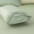 【hoi! 好好生活】hoi!台灣製純棉枕套1入-薄荷綠 45×75cm