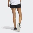 【adidas 愛迪達】短褲 3-Stripes Sports 女款 黑 白 三線 愛迪達 真理褲 運動褲 快乾(GH8146)