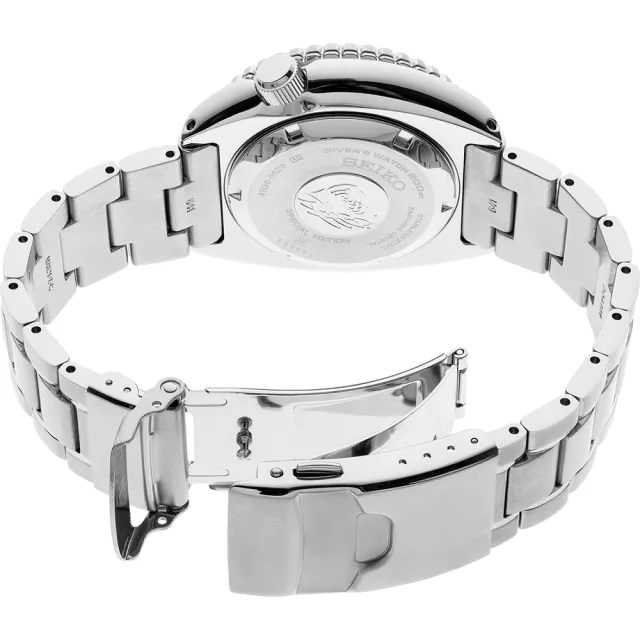 【SEIKO 精工】PROSPEX系列 200米 陶瓷錶圈 潛水機械腕錶 SK044 禮物推薦 畢業禮物(SRPE39J1/4R36-06Z0U)