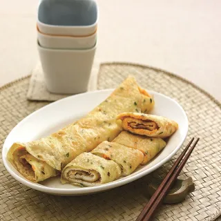 【天和鮮物】官方旗鑑 橄欖油香蔥蛋餅皮600g/10片入