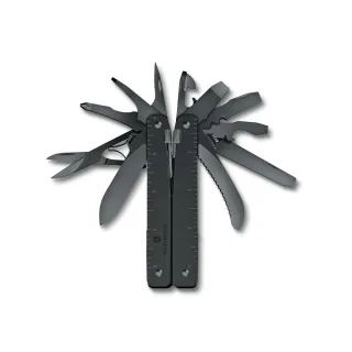 【VICTORINOX 瑞士維氏】Swiss Tool MXBS 工具鉗 115mm/26用/黑(3.0326.M3N)