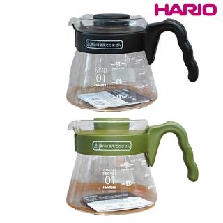 【HARIO】好握咖啡壺 玻璃壺 分享壺 下壺(藍媚茶色 / 黑色 450ml VCS-01)