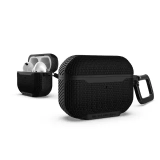 【UAG】AirPods Pro MagSafe耐衝擊保護殼-尼龍黑(UAG)