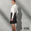 【SST&C 最後55折】黑色腰袢裝飾魚尾裙8362204004