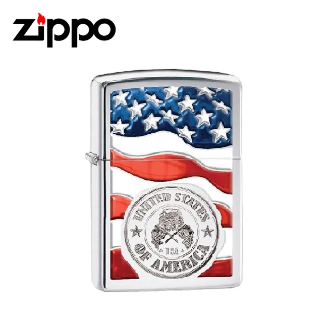 【Zippo】U.S.A. 打火機(29395)