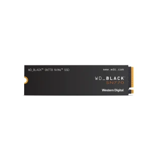 【WD 威騰】黑標 SN770 1TB M.2 NVMe PCIe Gen4 固態硬碟(WDS100T3X0E)
