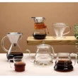 【CorelleBrands 康寧餐具_4入組】Pyrex Cafe 咖啡玻璃杯 300ML