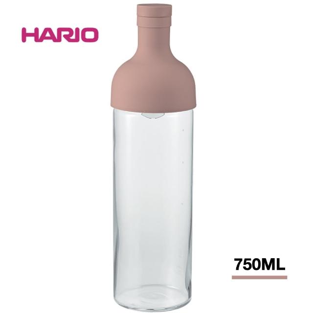 【HARIO】粉色酒瓶冷泡茶壺(FIB-75-SPR)