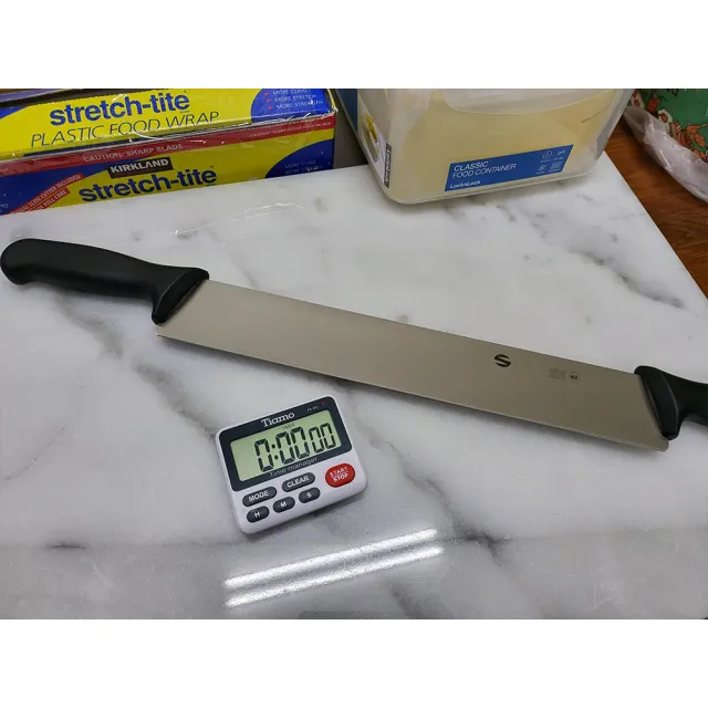 【SANELLI 山里尼】SUPRA 雙把手 起司刀 30cm 奶油刀(158年歷史100%義大利製 防滑效果佳)