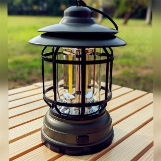 【May shop】多功能強光露營燈乾 古典帳篷燈