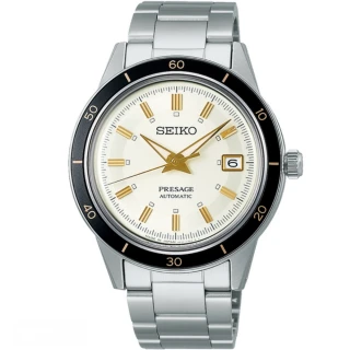 【SEIKO 精工】Presage系列 Style60’s 復古風 機械腕錶   送禮推薦 禮物(SRPG03J1/4R35-05A0S)