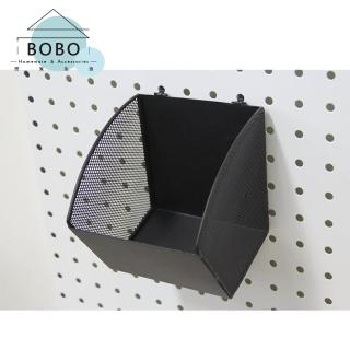 【撥撥的架子】洞洞板配件 耳環首飾網格收納盒 文具置物架鐵製充電線整理盒(撥撥洞洞專用網格收納盒)