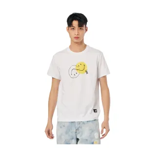 【Lee 官方旗艦】男裝 短袖T恤 / Lee X Smiley聯名 共2色 標準版型(LL220184K14 / LL220184K11)
