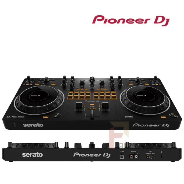 【Pioneer DJ】DDJ-REV1 Serato DJ Pro大轉盤入門款控制器(原廠公司貨原廠保固)