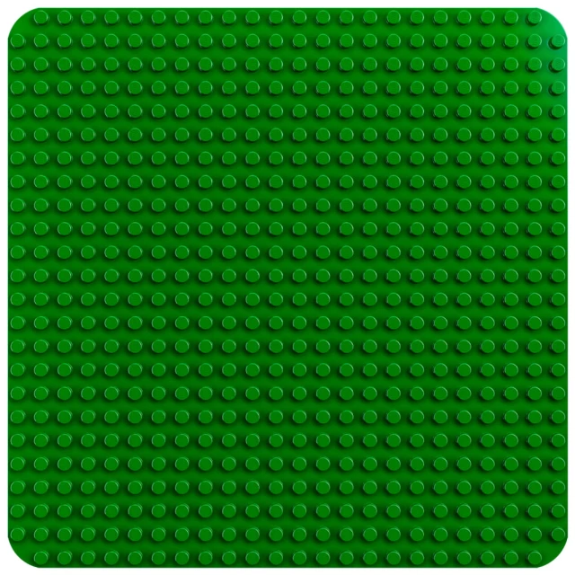 【LEGO 樂高】LT10980 得寶系列 - 綠色拼砌底板(大顆粒)