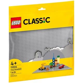 【LEGO 樂高】11024 Classic 經典基本顆粒系列 - 灰色底板(單片裝)
