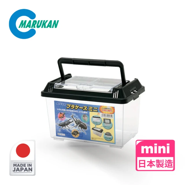 【Marukan】日式玩色甲蟲盒 mini(日本製造 甲蟲 鍬型蟲 獨角仙 昆蟲 小動物)