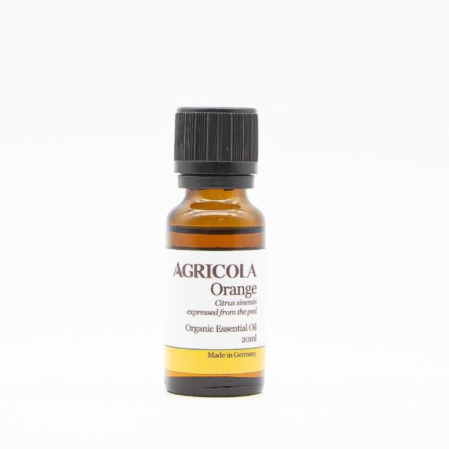 【Agricola 植物者】甜橙精油20ml/歐盟有機認證(德國原裝進口 純植物萃取 天然擴香)