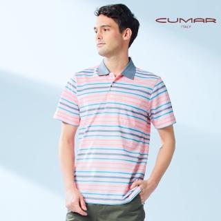 【CUMAR】男裝短袖吸濕排汗POLO衫/188262(多色任選)