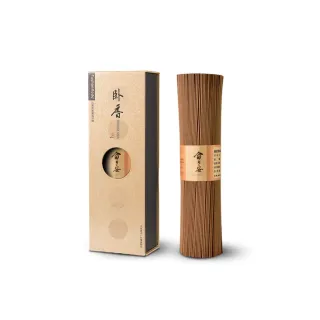 【富山香堂】1+1 香搭座 沉香 會安205mm臥香_200g  越南 臥香(贈福祿蓮花香座 數量稀少 名人收藏)