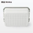 【MUJI 無印良品】耐壓收納箱/大(4入組)