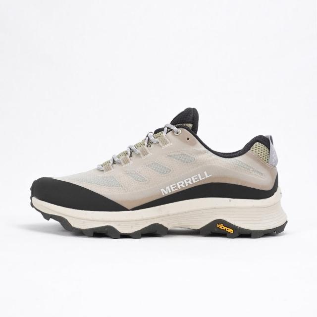 【MERRELL】Merrell Moab Speed 男 戶外鞋 登山 越野 耐磨 黃金大底 輕量 緩震 卡其 黑(ML067043)