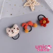 【UNICO】兒童俏皮小貓咪可愛極致髮圈6入組(髮飾/配件/聖誕)