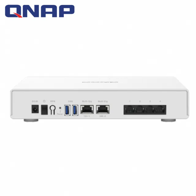 【QNAP 威聯通】QHora-301W 新世代Wi-Fi 6 雙10GbE SD-WAN 路由器/分享器