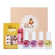 【英國 MISS NELLA】英國 MISS NELLA 公主禮盒-法式甜美公主6入組(兒童水性化妝品)