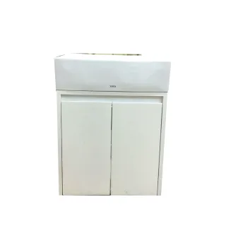 【TOTO】TOTO 710CGUR浴櫃組-白色(盆+櫃/不含龍頭配件/台灣製造)