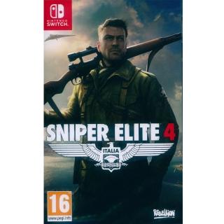 【Nintendo 任天堂】NS Switch 狙擊之神 4 中英文歐版(狙擊精英4 Sniper Elite 4)