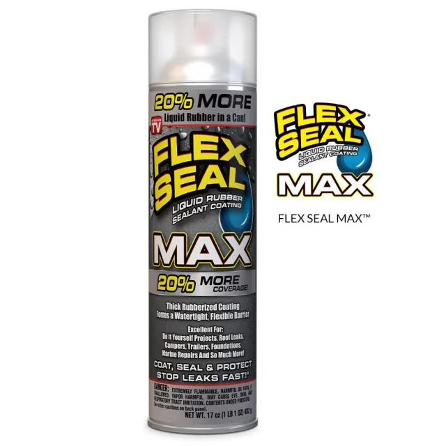 【FLEX SEAL】飛速防水填縫噴劑-重量罐482ml(防水 止漏 填縫 防銹 防腐蝕)