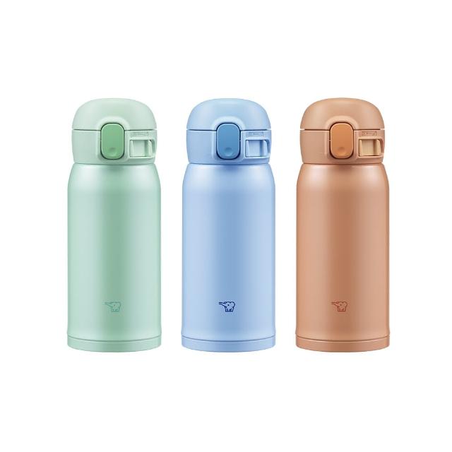 【ZOJIRUSHI 象印】不鏽鋼一體式中栓 保溫杯- 360ml(SM-WR36E 保溫瓶/保冰/環保杯)