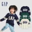 【GAP】男幼童裝 Logo純棉圓領長袖T恤-多色可選(784980)