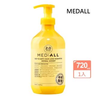 【MED:ALL】RCP-10 Anti Hair Loss 頭皮清潔洗髮露-木質調720ml(韓國洗髮露 頭皮去角質 清洗 洗髮)