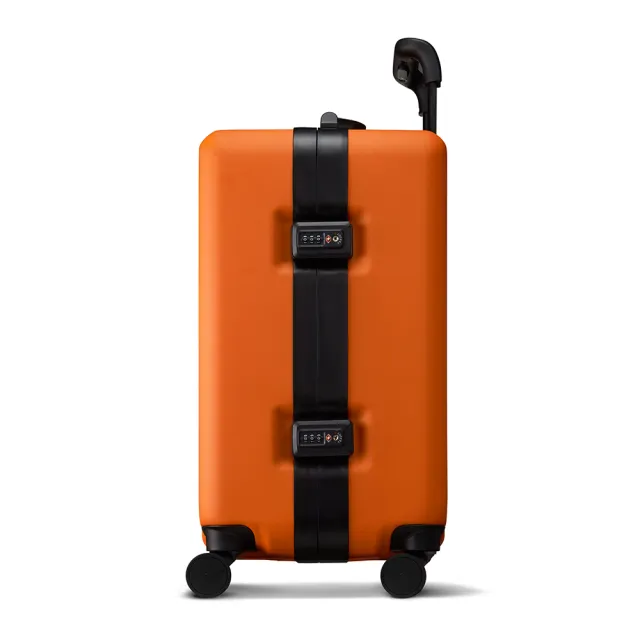 【OUMOS】21吋登機箱 香橙橘(鋁框箱)