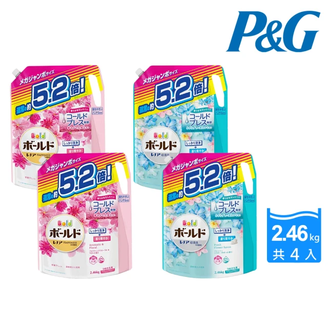 日本P&G 超濃縮強洗淨除臭室內晾曬花香氛柔軟全效洗衣精64