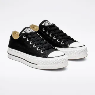 【CONVERSE】休閒鞋 女鞋 帆布鞋 運動 低筒 厚底 CTAS LIFT OX 黑 560250C