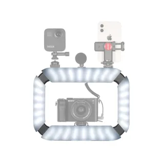 【ULANZI優籃子】手持環形攝影補光燈 攝影燈 手機/相機/運動攝影機適用(U200)