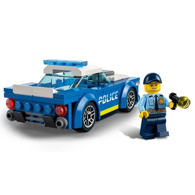 【LEGO 樂高】城市系列 60312 城市警車(玩具車 警察車 DIY積木)