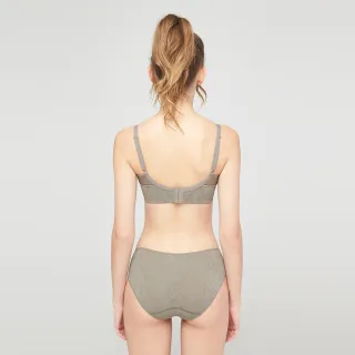 【Swear 思薇爾】森活律動系列M-XXL低腰三角女內褲(沙漠棕)