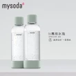 【mysoda芬蘭】1L專用水瓶2入(綠色)