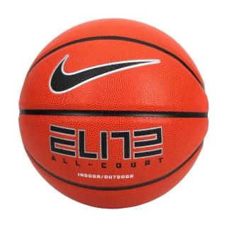 【NIKE 耐吉】ELITE ALL COURT 2.0 8P 7號籃球-室內外 橘黑(N100408885507)