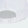 【adidas 愛迪達】帽子 棒球帽 運動帽 遮陽帽 BBALL 3S CAP CT 白 II3509