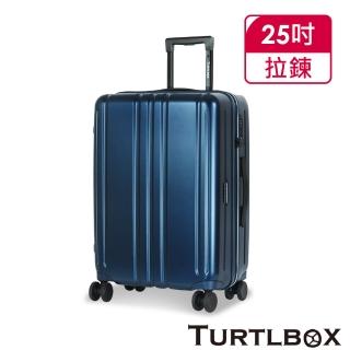 【TURTLBOX 特托堡斯】25吋 TB5 行李箱 日本Hinomoto靜音飛機輪 加大版型(多色任選)