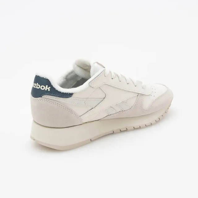 REEBOK】Classic Leather 男女休閒鞋運動經典復古麂皮皮革米藍