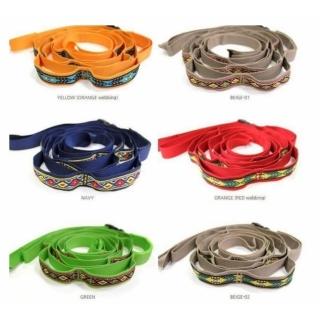 【May Shop】新款戶外彩色掛繩U型帳篷野營用具掛繩民族風晾衣繩(雙層加厚織帶)